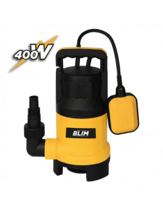 BOMBA SUMERGIBLE PLÁSTICA AGUAS SUCIAS 400W BLIM