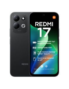 SMARTPHONE XIAOMI REDMI 17 4G USB TIPO C 4GB RAM 256GB ROM NEGRO 7500MAH