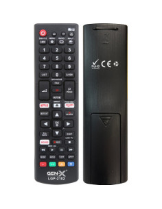 MANDO UNIVERSAL PEQUEÑO PARA TELEVISORES LG LGG-2102 GEN-X