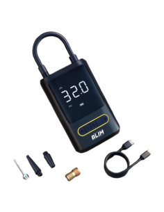COMPRESOR DE AIRE PORTATIL 150PSI 80W + POWERBANK