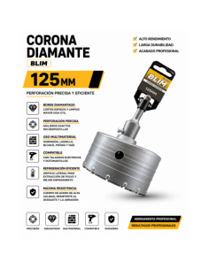 CORONA DIAMANTE 125 MM BLIM