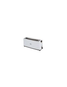 TOSTADOR DE PAN JATA 900W RANURA ANCHA 40MM 6 POSICIONES TOSTADO FUNCIÍ“N DESCONGELACIÍ“N CUERPO TOQUE FRÍO GRIS TT579
