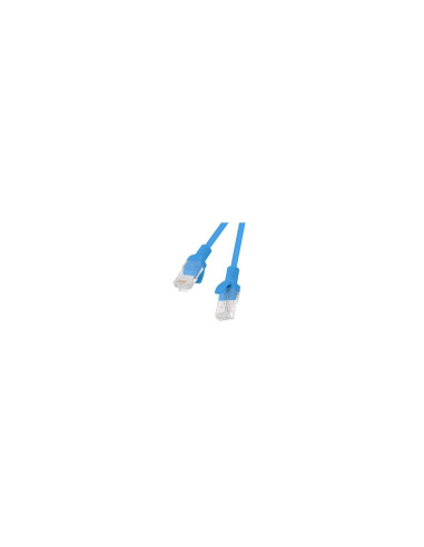 LATIGUILLO DE RED LANBERG RJ45 UTP CAT 6 2M AZUL PCU6-10CC-0200-B