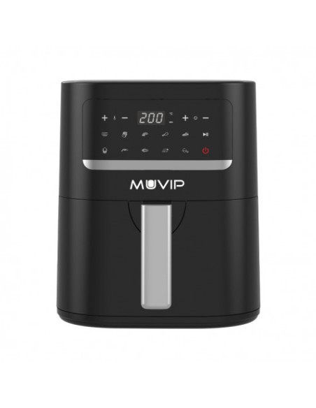 FREIDORA AIRE CALIENTE 4.5 LITROS 1600W PANTALLA TACTIL MUVIP