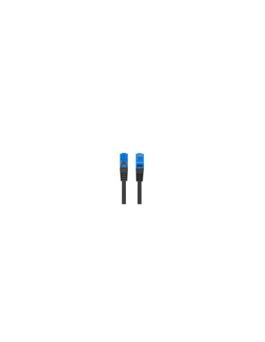 Lanberg PCF6A-10CC-0300-BK cable de red Negro 3 m Cat6a S/FTP (S-STP)