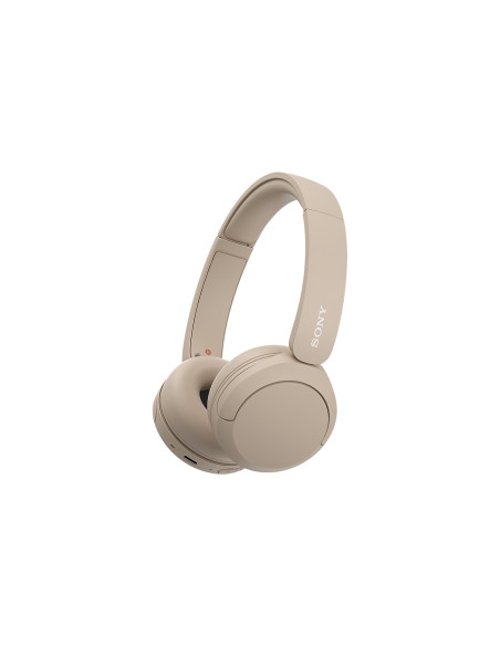 Sony WH-CH520 Auriculares Inalámbrico Diadema Llamadas/Música USB Tipo C Bluetooth Base de carga Crema de color