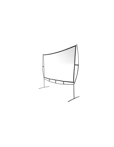 Approx Vision Pantalla de proyección portátil 120â€ appPB120C