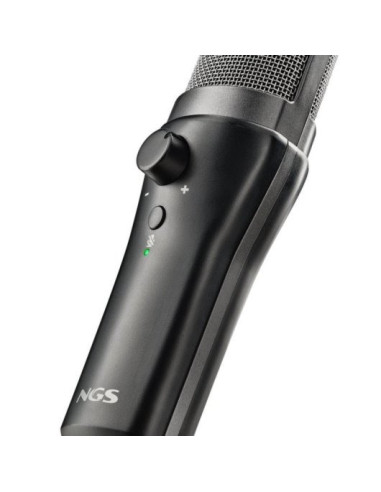 MICROFONO NGS MS120USB USB TRIPODE BLACK
