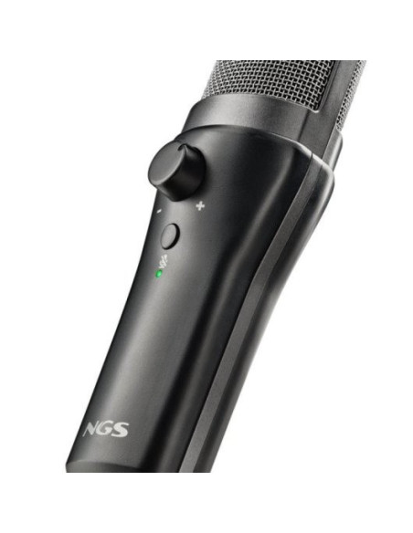 MICROFONO NGS MS120USB USB TRIPODE BLACK