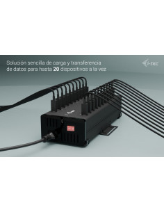 HUB USB-C/USB-A I-TEC 20 PUERTOS USB-C 15W BLACK 2