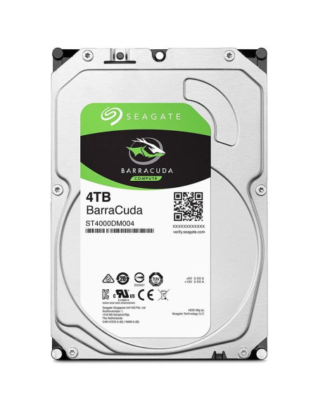 DISCO DURO SEAGATE 4TB 3,5 SATA BARRACUDA