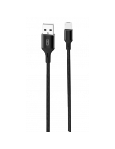CABLE NB143 CORDON USB - MICRO USB | 2.4A | 2 MTR | NEGRO XO