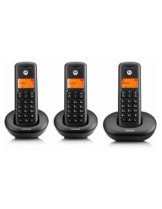 TELEFONO DECT MOTOROLA TRIO NEGRO