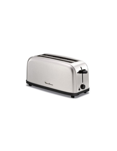 Moulinex tostadora 4 rebanada(s) 1400 W Acero inoxidable