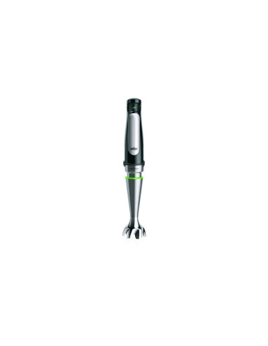 Braun MQ Batidora de inmersión 1000 W 0,6 L Negro, Acero satinado