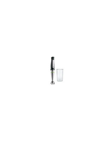 Braun MQ Batidora de inmersión 1000 W 0,6 L Negro, Acero satinado