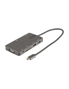 StarTech.com Adaptador Multipuertos USB C - Docking Station de Viajes
