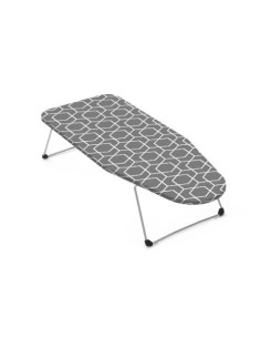 TABLA DE PLANCHAR SOBREMESA FLIP GRIS 74X30