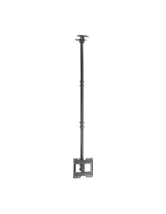 SOPORTE MONITOR AISENS TECHO 23-43 50KG INCLINABLE EXTENSIBLE BLACK