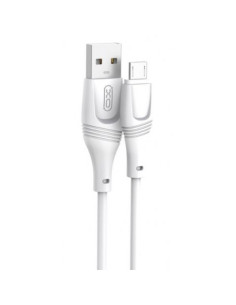 CABLE MICRO USB NB238 3 METROS BLANCO XO