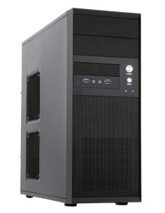 Chieftec CQ-01B-U3-OP carcasa de ordenador Midi Tower Negro