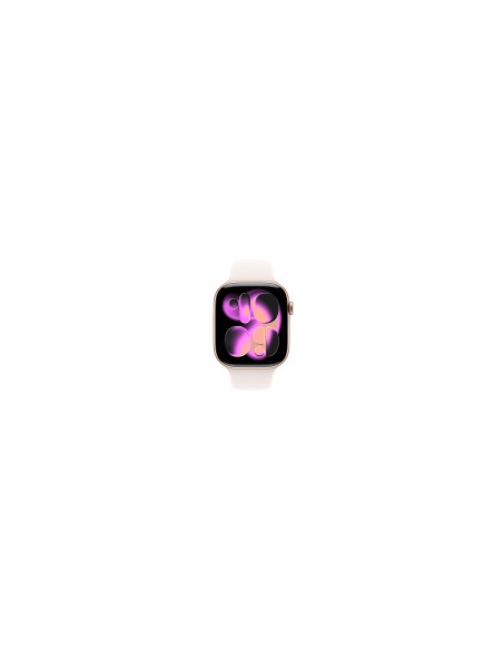 Apple Watch Series 11 OLED 46 mm Digital 416 x 496 Pixeles Pantalla táctil 5G Oro rosa Wifi GPS (satélite)