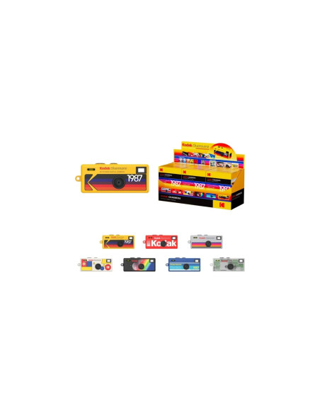 Kodak Cámara compacta CHARMERA 1/4" Cámara compacta 1,6 MP CMOS 1440 x 1080 Pixeles Multicolor Diseño Vintage Sorpresa