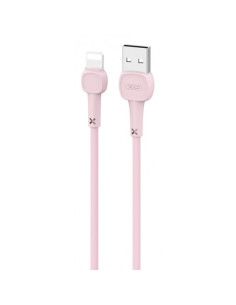 CABLE NB132 CARGA RAPIDA USB - LIGHTNING | 2A | 1 METRO | ROSA XO