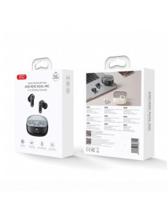 AURICULARES TWS BLUETOOTH CON CANCELACION RUIDO G42 NEGRO XO 2