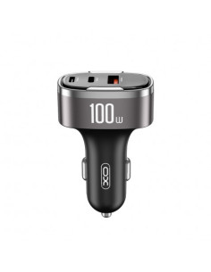 CARGADOR MECHERO CC61 3XUSB 100W XO 2