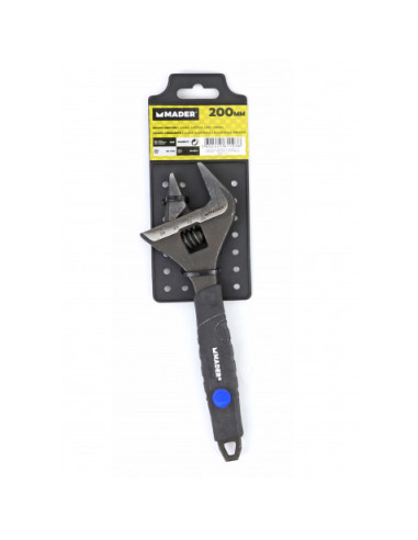 LLAVE INGLESA 8\" Â· 200MM MANGO RECUBIERTO MADER