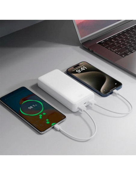 POWERBANK 20000MAH PB313 BLANCOXO