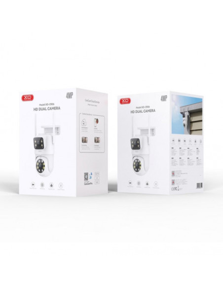 CAMARA WIFI EXTERIOR DUAL MOTORIZADA CR06 XO