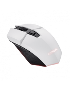 RATON GAMING INALAMBRICO RECARGABLE RGB BLANCO TRUST 2