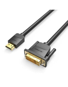 CABLE CONVERSOR VENTION DVI/M - HDMI/M 1M BLACK 2