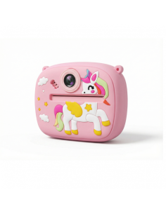 CAMARA DE FOTOS INSTANTANEA INFANTIL ROSA V06 XO