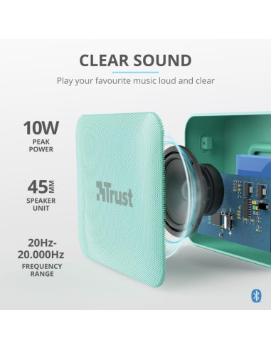 ALTAVOCES TRUST ZOWY WIRELESS BLUETOOTH MINT