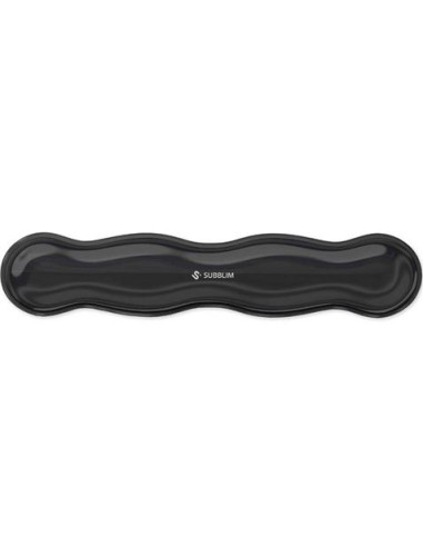 REPOSAMUÑECAS ERGO CRISTAL FLEX NEGRO SUBBLIM