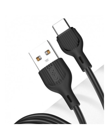 CABLE 2.1A USB A TIPO C 2 METROS NEGRO NB200 XO