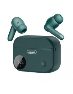 AURICULARES TWS CON CAJA LCD G34 VERDE XO