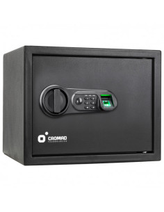CAJA FUERTE ELECTRÓNICA CON DETECTOR DE HUELLA 300X380X300MM CROMAD