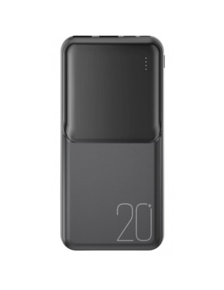 POWERBANK 20000MAH 2 SALIDAS NEGRO PR252 XO