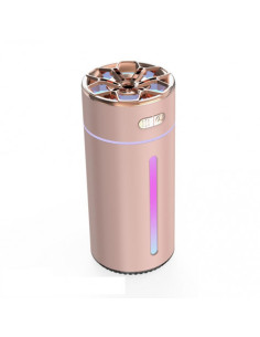 HUMIDIFICADOR PORTATIL CON RGB HF09 ROSA XO