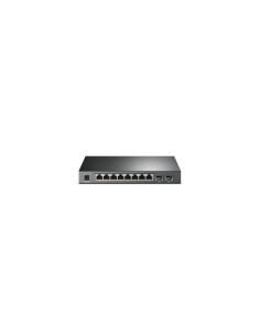 SWITCH SEMIGESTIONABLE TP-LINK T1500-10PS 8P GIGA POE (53W)+ 2P SFP 2