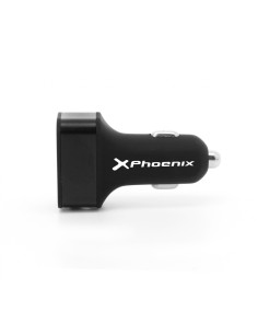 CARGADOR COCHE UNIVERSAL PHOENIX PHCARCHARGER3USB 5V 3 X USB 7.2A NEGRO PHCARCHARGER3USB 2