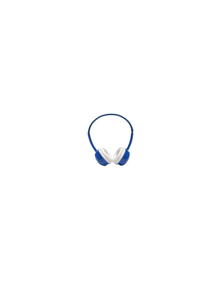 AURICULARES BLUETOOTH DENVER AUX PARA USAR CON CABLE USB 3.5MM NIÍ‘OS BTH-150 BLUE