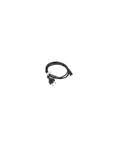 LANBERG CA-C7CA-10CC-0018-BK CABLE DE ALIMENTACION CONECTORES CEE 7 16 IEC320 C7 1.8 METROS NEGRO 2