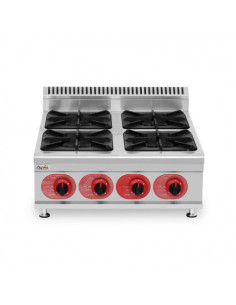 COCINA A GAS PROFESIONAL 4 FUEGOS CHEF PRO 2