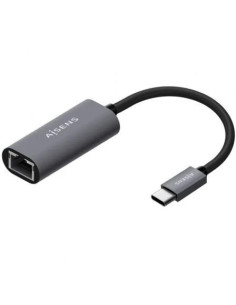 ADAPTADOR AISENS USB-C A ETHERNET GIGA GREY