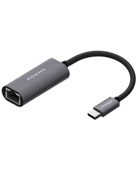ADAPTADOR AISENS USB-C A ETHERNET GIGA GREY